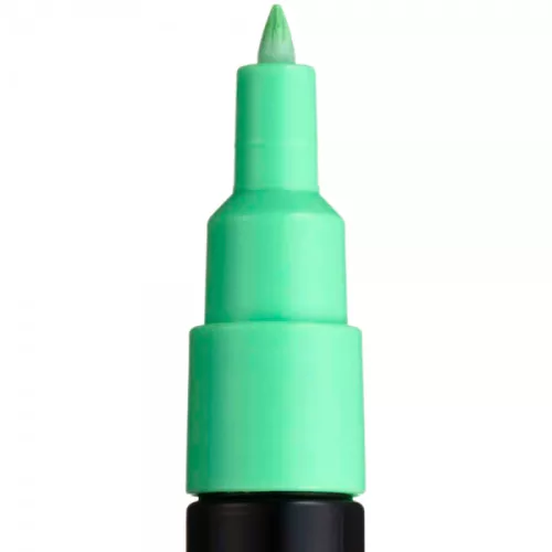 Marker UNI Posca PC-1M, varf rotund, 0.7mm verde deschis