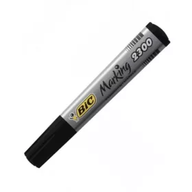   Marker permanent Bic Marking 2300, varf tesit, 3.7-5.5mm negru