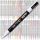 Marker UNI Posca alb  PC-3M, varf rotund, 0.9-1.3mm