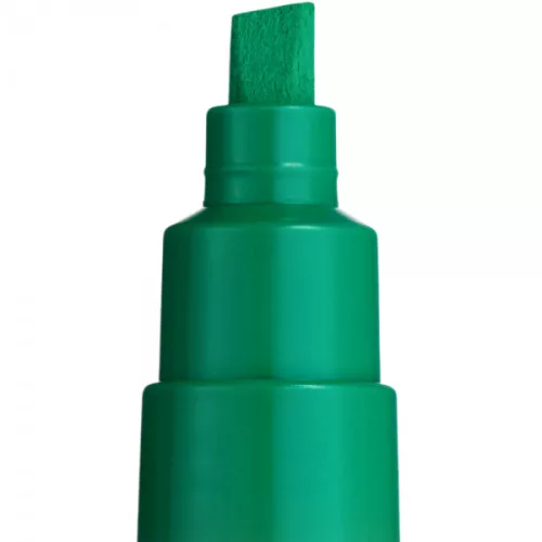 Marker UNI Posca PC-8K, varf tesit, 8.0mm ,verde