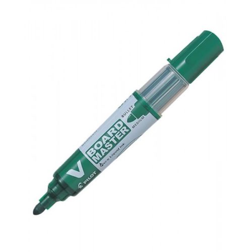 Marker tabla Pilot WBMA-VBM-M, varf rotund, 2.3mm, cu rezerva, verde