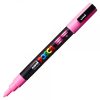 Marker UNI Posca roz PC-3M, varf rotund, 0.9-1.3 mm