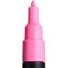 Marker UNI Posca roz PC-3M, varf rotund, 0.9-1.3 mm
