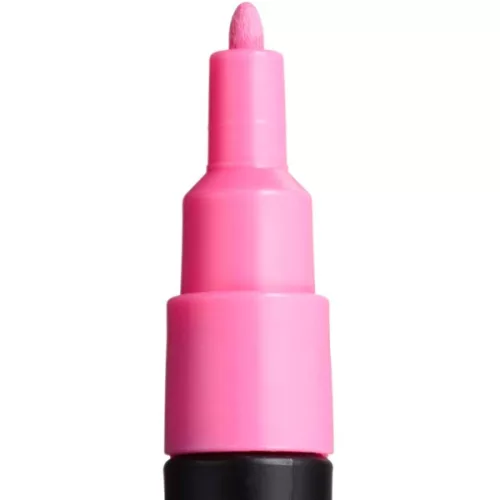 Marker UNI Posca roz PC-3M, varf rotund, 0.9-1.3 mm