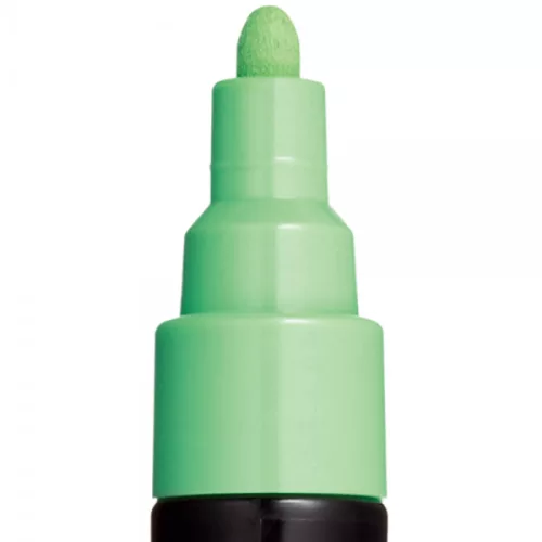 Marker UNI Posca PC-5M, varf rotund, 1.8-2.5mm verde deschis