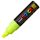 Marker UNI Posca PC-8K, varf tesit, 8.0mm, galben fluorescent