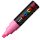 Marker UNI Posca PC-8K, varf tesit, 8.0mm , roz fluorescent