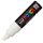 Marker UNI Posca PC-8K, varf tesit, 8.0mm alb
