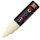 Marker UNI Posca PC-8K, varf tesit, 8.0mm, culoare fildes