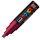 Marker UNI Posca PC-8K, varf tesit, 8.0mm, culoare grena