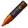 Marker UNI Posca PC-8K, varf tesit, 8.0mm, maro