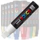 Marker UNI Posca PC-17K, varf tesit, 15.0mm alb