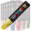 Marker UNI Posca PC-17K, varf tesit, 15.0mm galben