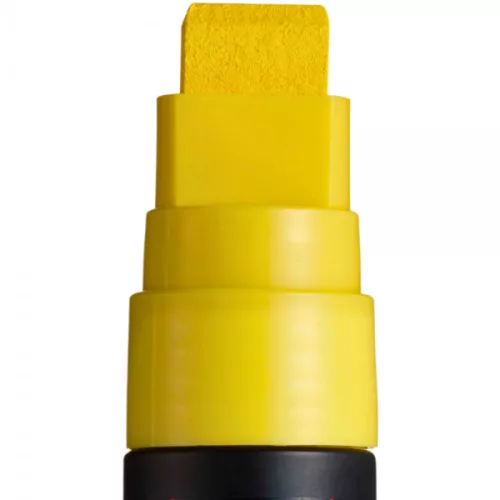 Marker UNI Posca PC-17K, varf tesit, 15.0mm galben