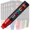 Marker UNI Posca PC-17K, varf tesit, 15.0mm rosu
