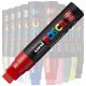 Marker UNI Posca PC-17K, varf tesit, 15.0mm rosu