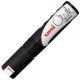 Marker cu creta UNI Chalk PWE-8K, varf tesit, 8.0mm, negru