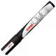 Marker cu creta UNI Chalk PWE-5M, varf rotund, 1.8-2.5mm, negru
