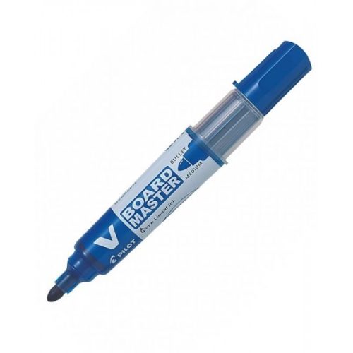Marker tabla Pilot WBMA-VBM-M, varf rotund, 2.3mm, cu rezerva, albastru