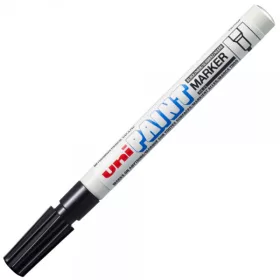 Marker cu vopsea UNI PX-21, varf rotund, 0.8-1.2mm , negru