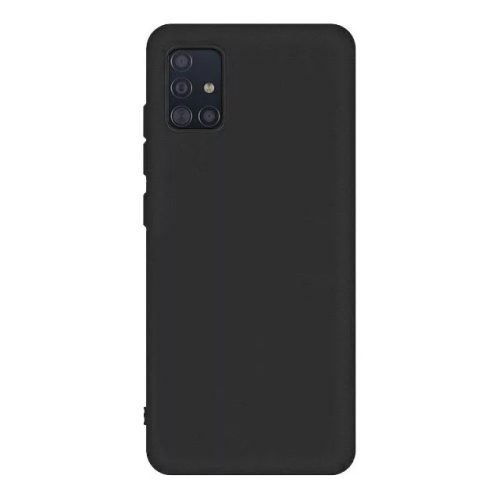 Husa Samsung Galaxy A41 Matt TPU, silicon moale, negru