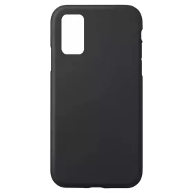   Husa Samsung Galaxy S20 Luxury Silicone, catifea in interior, negru