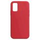 Husa Samsung Galaxy S20 Luxury Silicone, catifea in interior, rosu