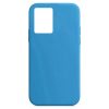 Husa Samsung Galaxy S20 Ultra Luxury Silicone, catifea in interior, albastru