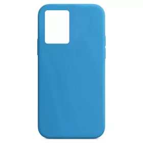   Husa Samsung Galaxy S20 Ultra Luxury Silicone, catifea in interior, albastru