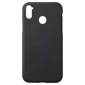   Husa Samsung Galaxy A11 Luxury Silicone, catifea in interior, negru