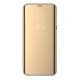 Husa Samsung Galaxy A41 Mirror Clear View, aurie