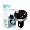 Modulator FM X12, Bluetooth, AUX, 2 porturi USB, handsfree, negru