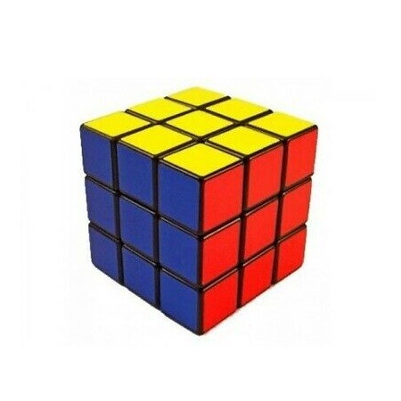 Cubul Rubik, 3 x 3 randuri, 6 fete colorate, 5.5 cm, joc interactiv
