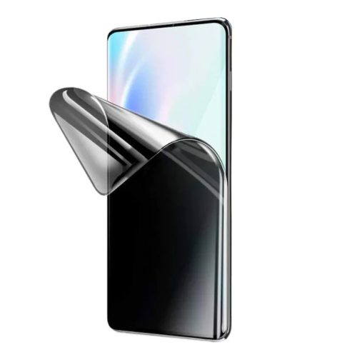 Folie TPU Samsung Galaxy S21 Ultra, Privacy Hydrogel, anti-spion, mata, ultra subtire, regenerabila