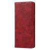 Husa Samsung Galaxy S24, Elegant Book Case, inchidere magnetica, rosie