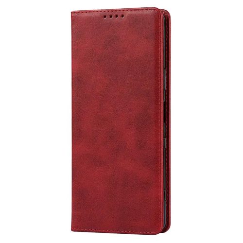Husa Samsung Galaxy S24, Elegant Book Case, inchidere magnetica, rosie