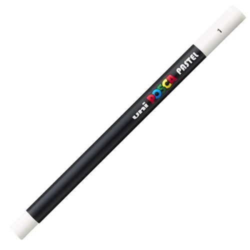 Creion pastel uleios Posca KPA-100, alb