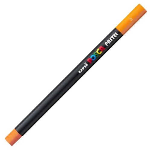 Creion pastel uleios Posca KPA-100, galben intens