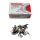 Piuneze (pioneze) CNX DL121 - 1212, 10 mm, argintii, cutie 50 buc