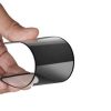 Folie de protectie Apple iPhone 11 / iPhone XR, Privacy Ceramic, margini negre 