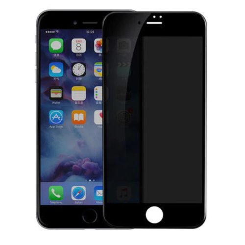 Folie de protectie Privacy Ceramic Film pentru Apple iPhone 7/8/SE2, margini negre