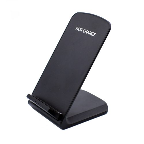 Suport birou pentru telefon, incarcare wireless Q-740, 10W, negru