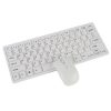 Set mouse si tastatura wireless Andowl QY-K09, nano receptor USB, alb