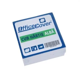 Cub hartie notes Office Cover, 500 coli, 85 x 85 mm, alba