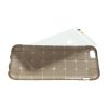 Husa de protectie Rubik pentru iPhone 6/6S, TPU gri transparent