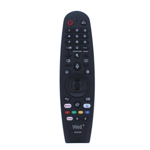 Telecomanda universala TV LED/LCD LG, Well RC-UNIV-LG01-WL, neagra