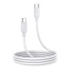 Cablu de date si incarcare Joyroom S-CC060A9, Type-C to Type-C, PD60W, QC3.0, incarcare rapida, alb