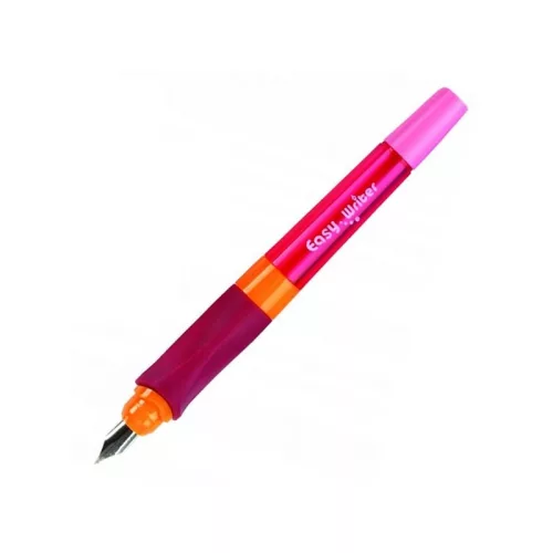 Stilou Keyroad Easy Writer KR971259, penita iridium, alimentare rezerve, grip ergonomic, corp plastic, roz