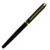 Stilou CNX 8038, penita ascunsa, alimentare pompita, negru/auriu