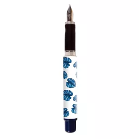   Stilou Cresco GoPen 202000-C, penita iridium, alimentare rezerve, corp plastic, model frunze